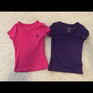 POLO Ralph Lauren 2T V Neck T-Shirt